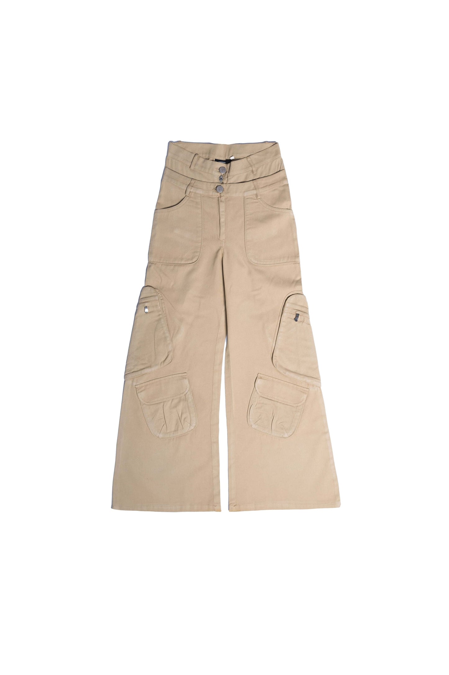 TwinZip Wide-Leg Cargo Pant