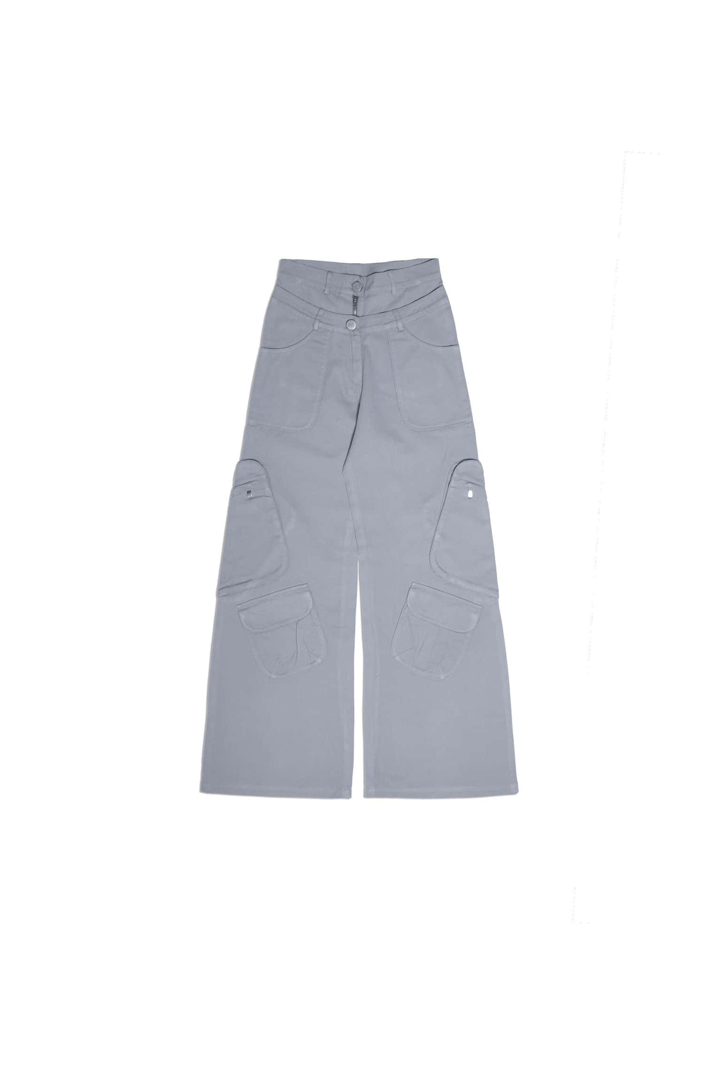 TwinZip Wide-Leg Cargo Pant