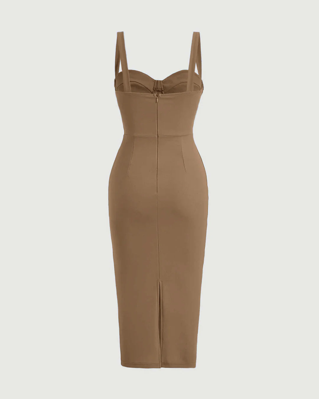 Cocktail Style Corset Detail Bodycon One Piece Dress