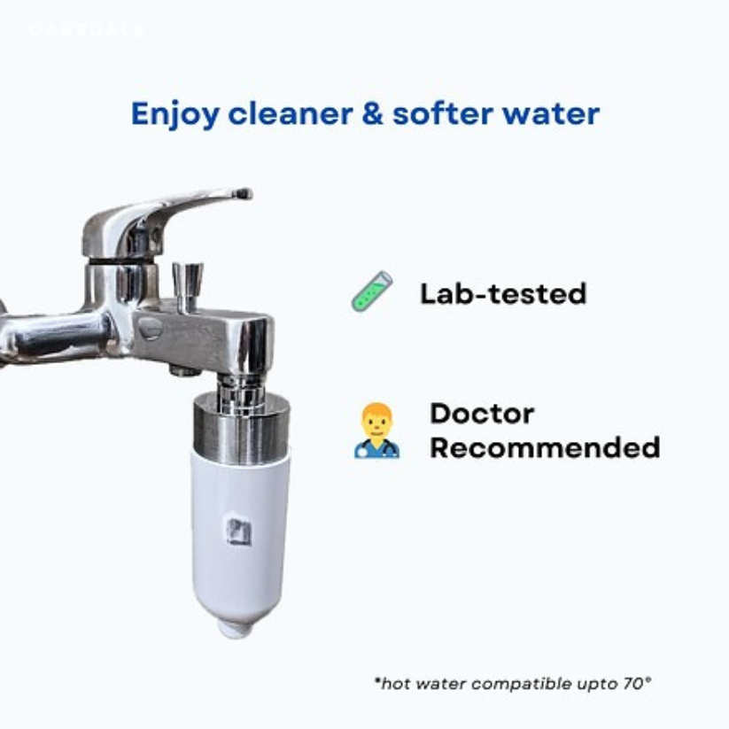 Tap & Shower Filter For Municipal Water