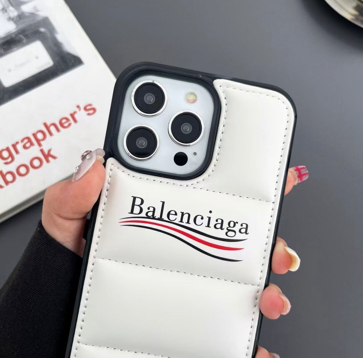 BALANCIAGA PUFFY SOFT CASE