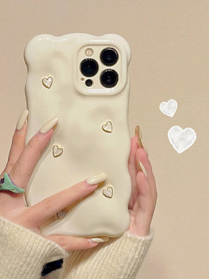 3D Heart Phone Case