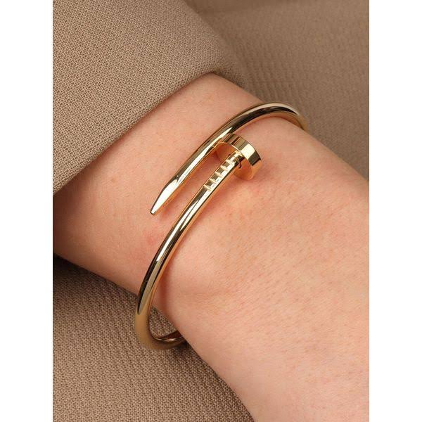 Set of 10 Gold Plated Clover Bracelets