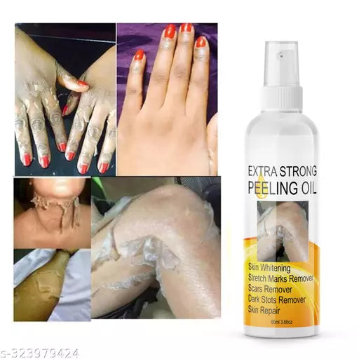 Extra Strong Yellow Peeling Oil for lightening the dark spots of all body parts