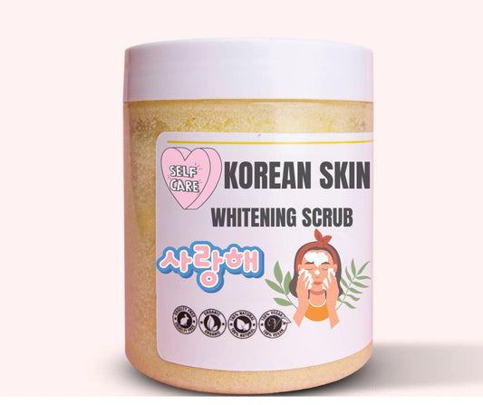 Korean Skin Whitening Scrub (Get Free Product of Your Choice)